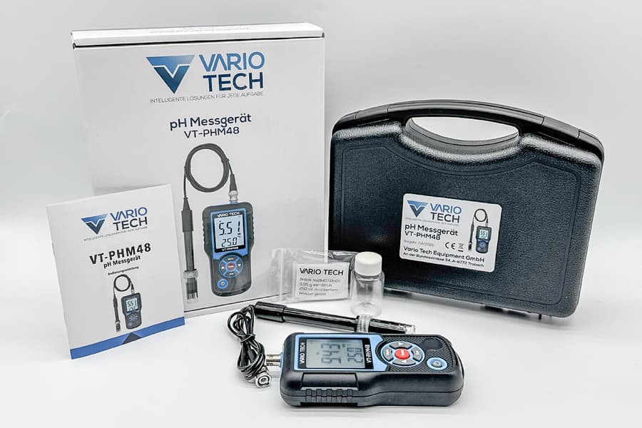 pH Messgerät Vario Tech VT-PHM48